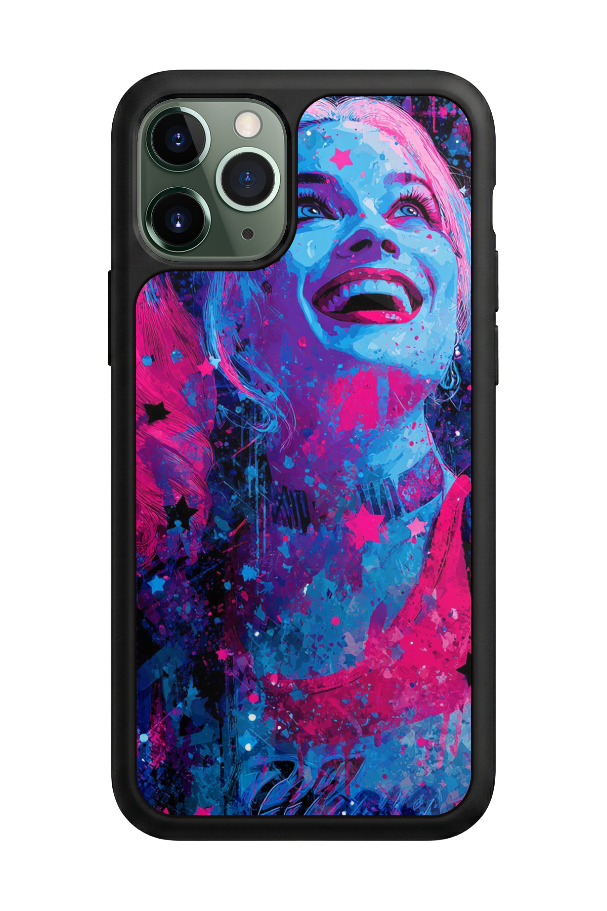 iPhone 11 Pro Max Uyumlu HarleyQueen Tasarımlı Glossy Premium Kılıf