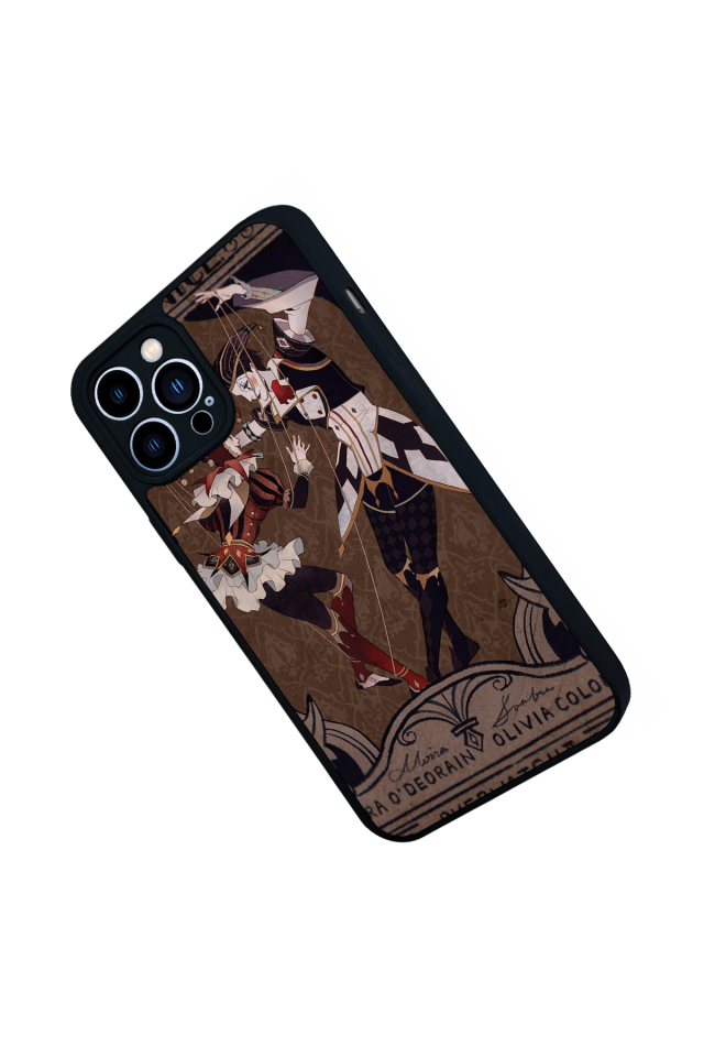 iPhone 13 Pro Max Uyumlu  Kalp Love Tasarımlı Glossy Premium Kılıf