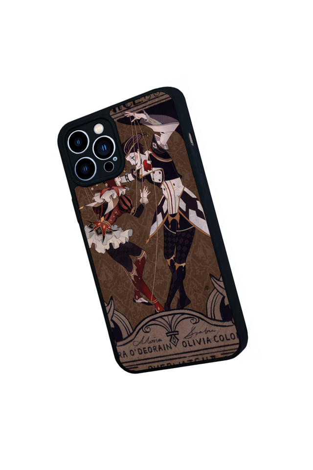 iPhone 13 Pro Max Uyumlu  Kalp Love Tasarımlı Glossy Premium Kılıf