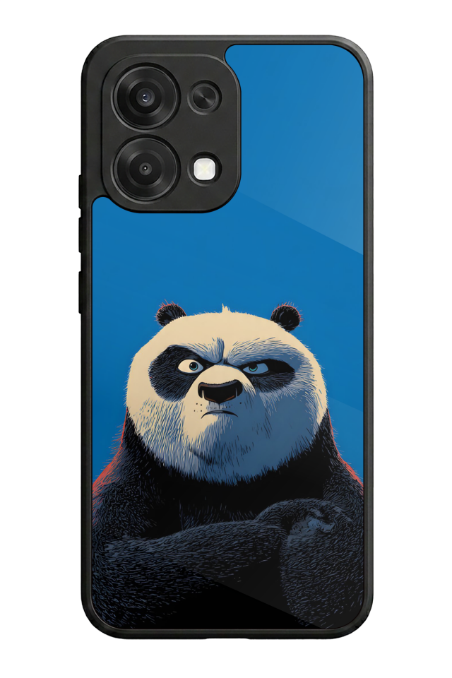 Oppo A6 Pro Uyumlu Kung Fu Panda Tasarımlı Glossy Premium Kılıf