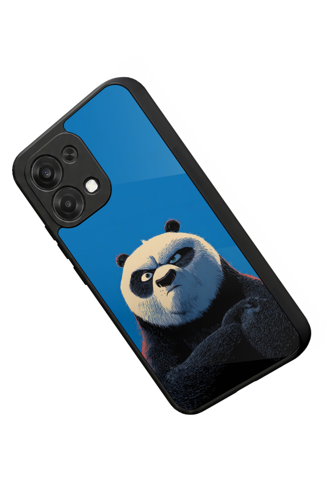 Oppo A6 Pro Uyumlu Kung Fu Panda Tasarımlı Glossy Premium Kılıf