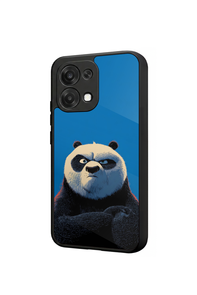 Oppo A6 Pro Uyumlu Kung Fu Panda Tasarımlı Glossy Premium Kılıf