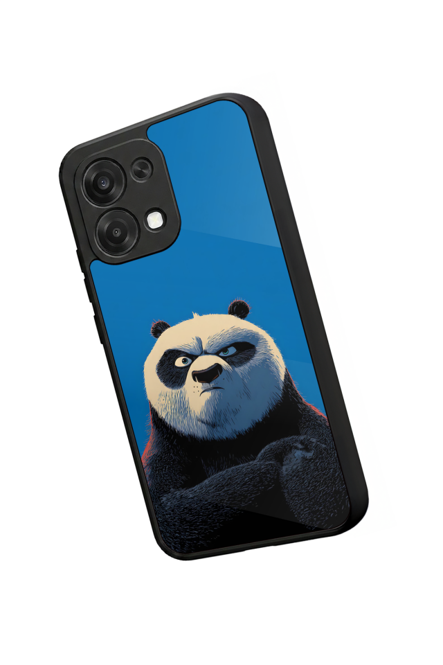 Oppo A6 Pro Uyumlu Kung Fu Panda Tasarımlı Glossy Premium Kılıf