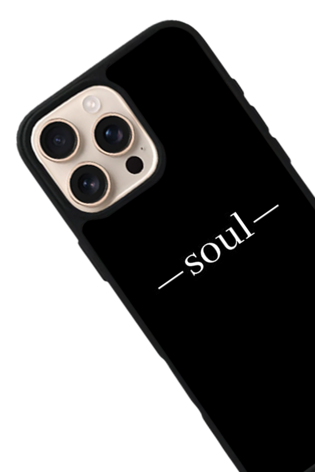 iPhone 14 Pro Uyumlu SOUL Tasarımlı Glossy Premium Kılıf