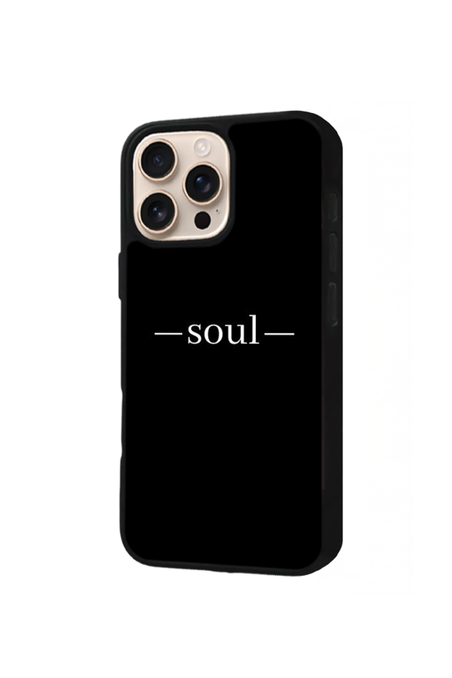 iPhone 14 Pro Uyumlu SOUL Tasarımlı Glossy Premium Kılıf