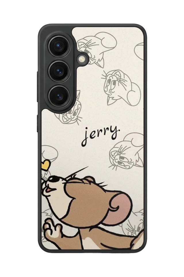 Samsung Galaxy S26 Uyumlu Tom And Jerry Tasarımlı Glossy Premium Kılıf