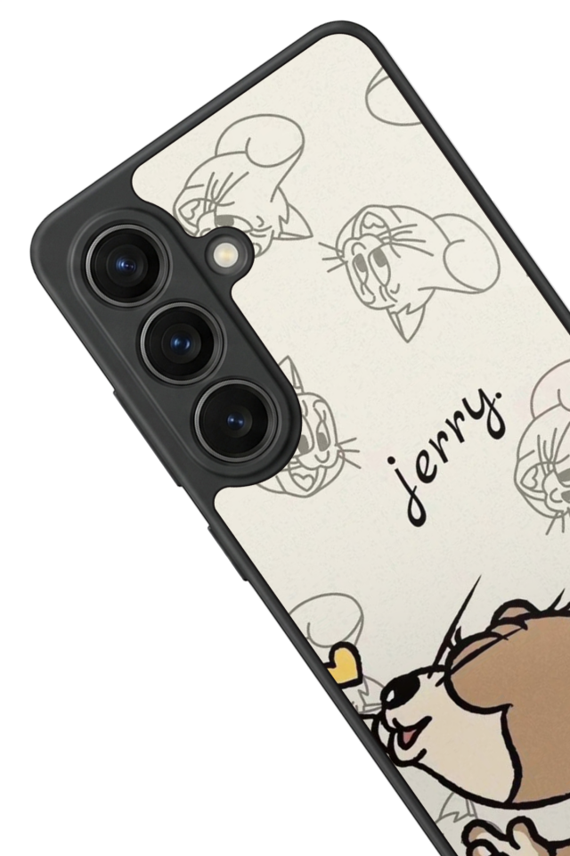 Samsung Galaxy S26 Uyumlu Tom And Jerry Tasarımlı Glossy Premium Kılıf