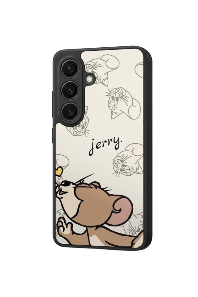Samsung Galaxy S26 Uyumlu Tom And Jerry Tasarımlı Glossy Premium Kılıf