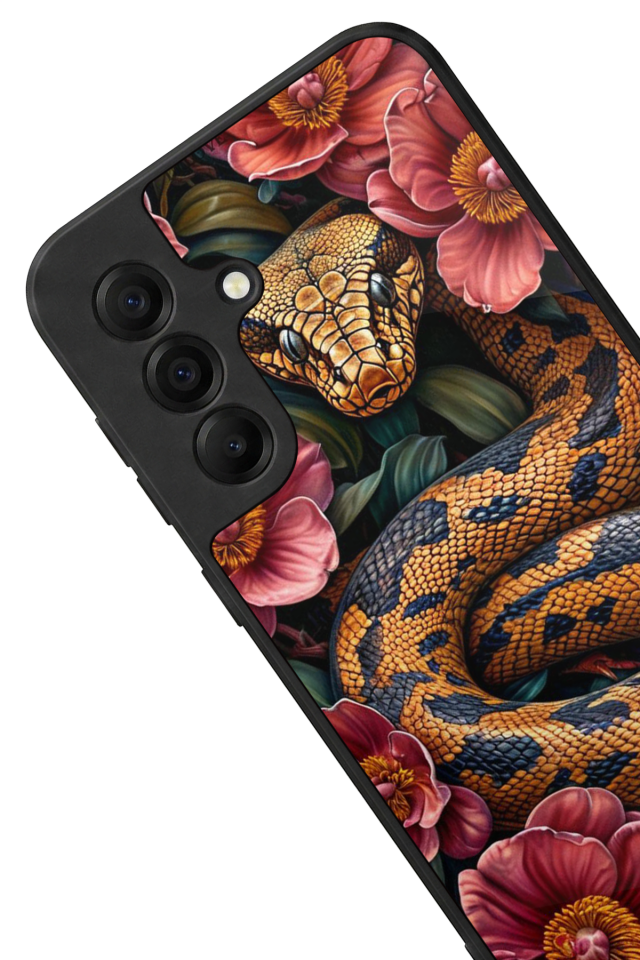 Samsung Galaxy A17 Uyumlu Yılan Tasarımlı Glossy Premium Kılıf