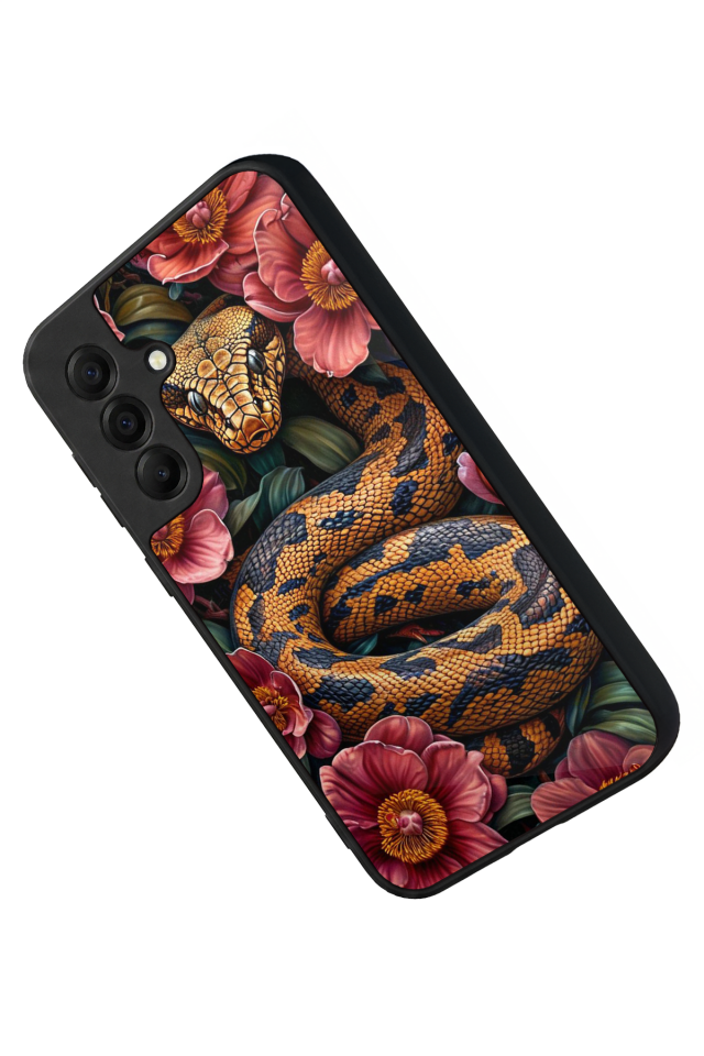 Samsung Galaxy A17 Uyumlu Yılan Tasarımlı Glossy Premium Kılıf