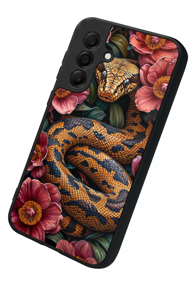 Samsung Galaxy A17 Uyumlu Yılan Tasarımlı Glossy Premium Kılıf