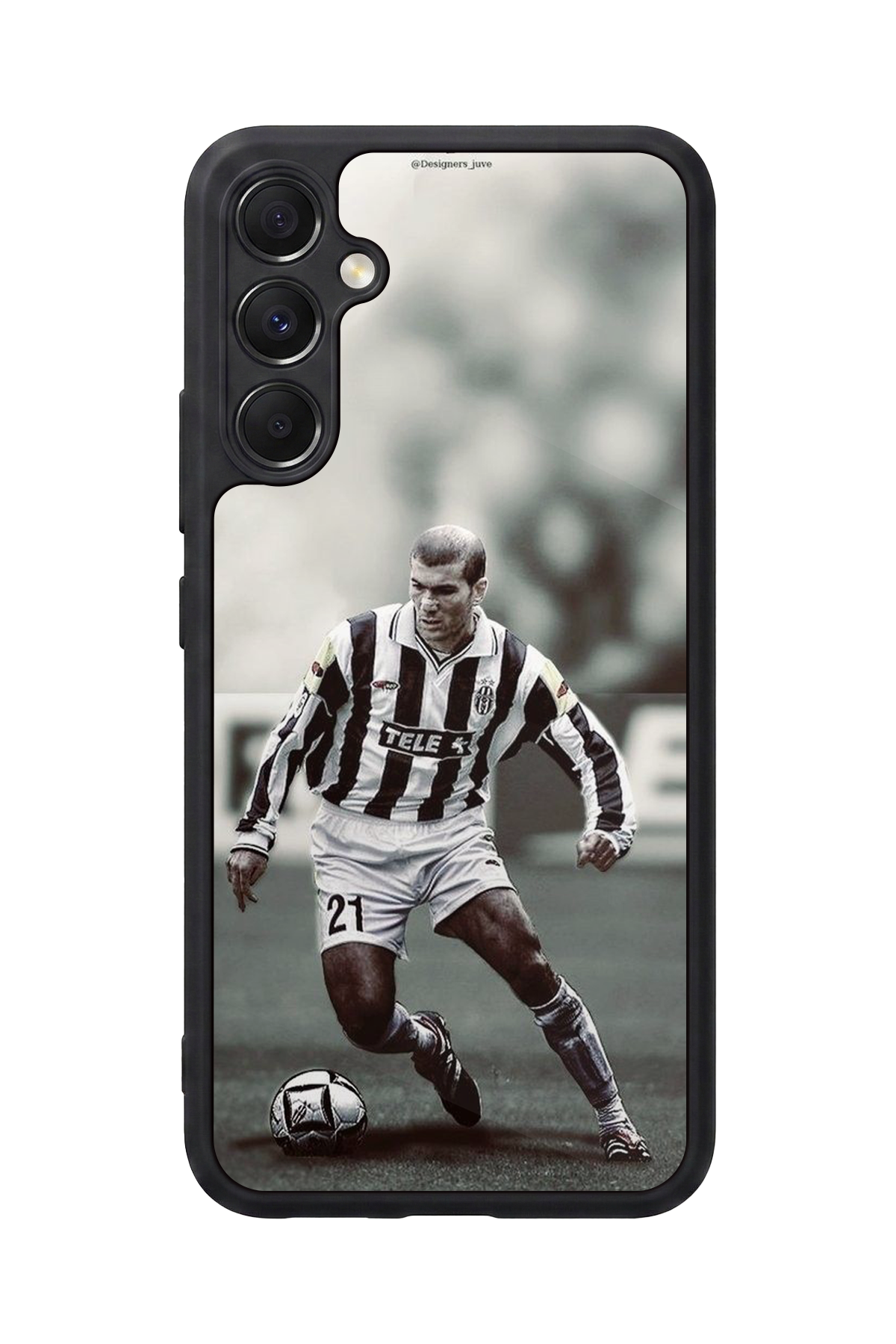 Samsung Galaxy M34 Uyumlu Zidane Tasarımlı Glossy Premium Kılıf