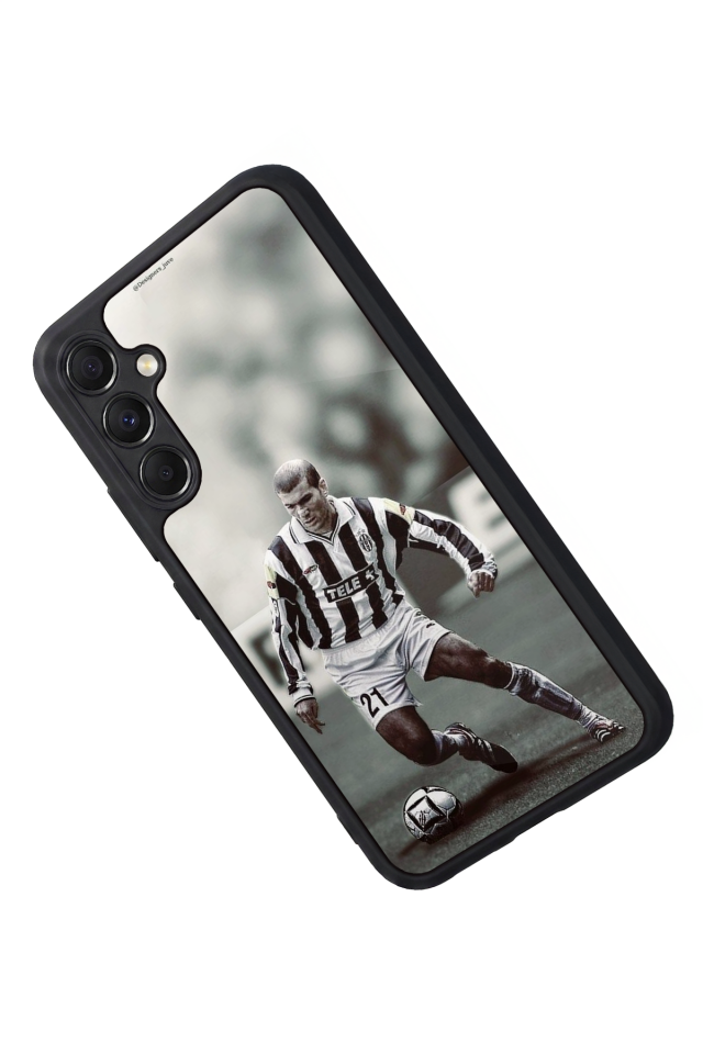 Samsung Galaxy M34 Uyumlu Zidane Tasarımlı Glossy Premium Kılıf