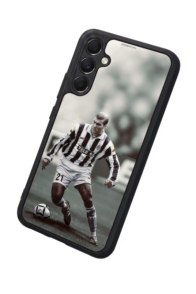 Samsung Galaxy M34 Uyumlu Zidane Tasarımlı Glossy Premium Kılıf