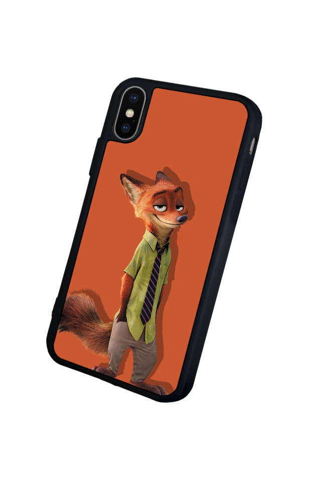 iPhone X/ XS Uyumlu Zootropolis Tasarımlı Glossy Premium Kılıf