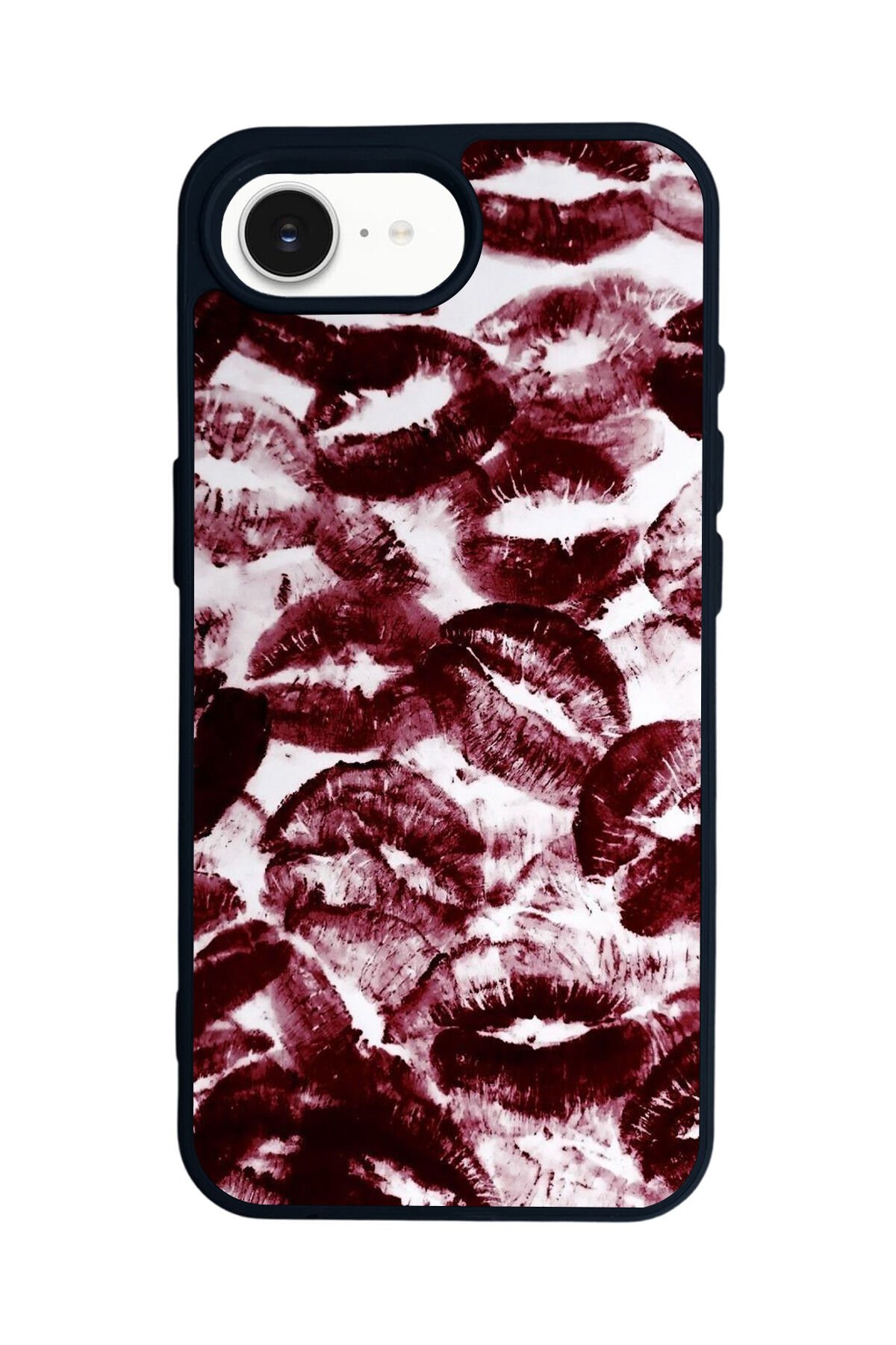 iPhone 16E Uyumlu Dudak Tasarımlı Glossy Premium Kılıf