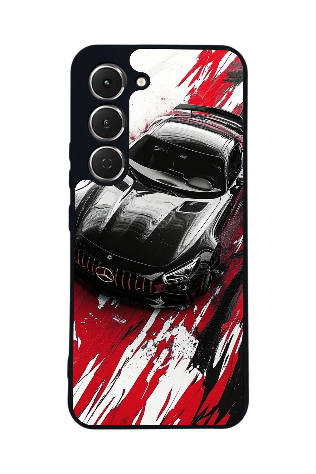 Tecno Spark 40 Pro Uyumlu Mercedes Tasarımlı Glossy Premium Kılıf