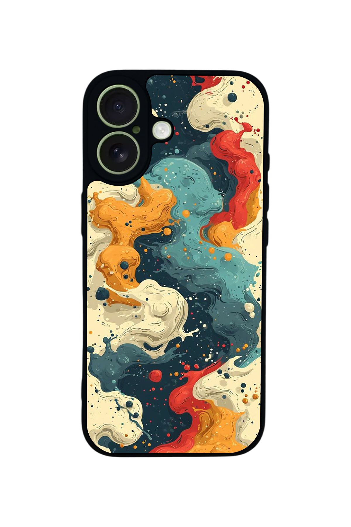 iPhone 17 Uyumlu Abstract Tasarımlı Glossy Premium Kılıf