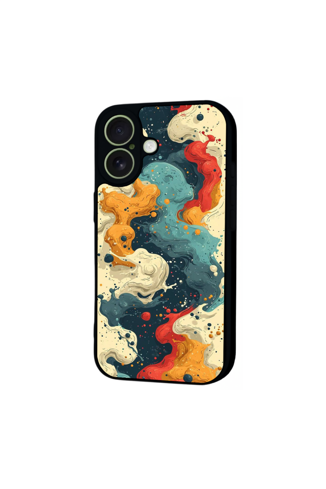 iPhone 17 Uyumlu Abstract Tasarımlı Glossy Premium Kılıf