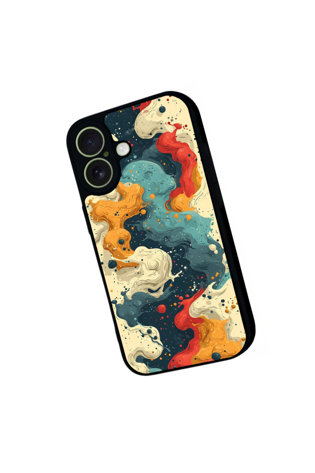 iPhone 17 Uyumlu Abstract Tasarımlı Glossy Premium Kılıf