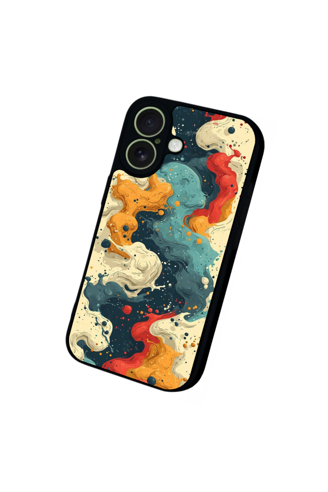 iPhone 17 Uyumlu Abstract Tasarımlı Glossy Premium Kılıf