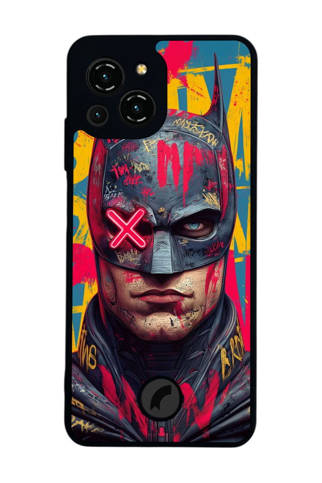 Reeder S23 Pro Max Uyumlu Batman Tasarımlı Glossy Premium Kılıf