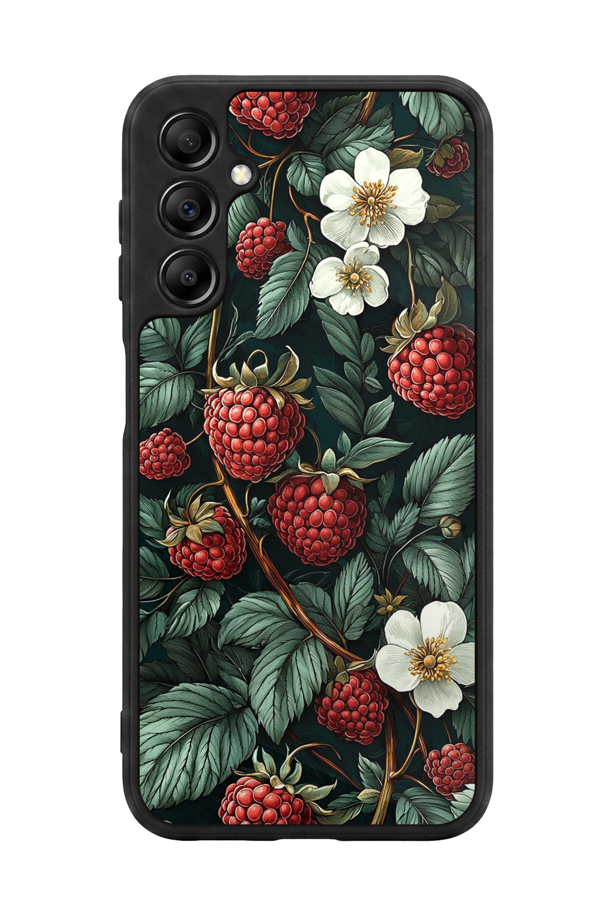 Samsung Galaxy A14 Uyumlu Botanik Tasarımlı Glossy Premium Kılıf