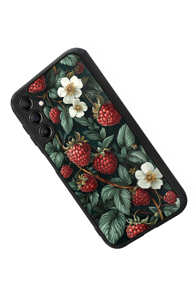 Samsung Galaxy A14 Uyumlu Botanik Tasarımlı Glossy Premium Kılıf