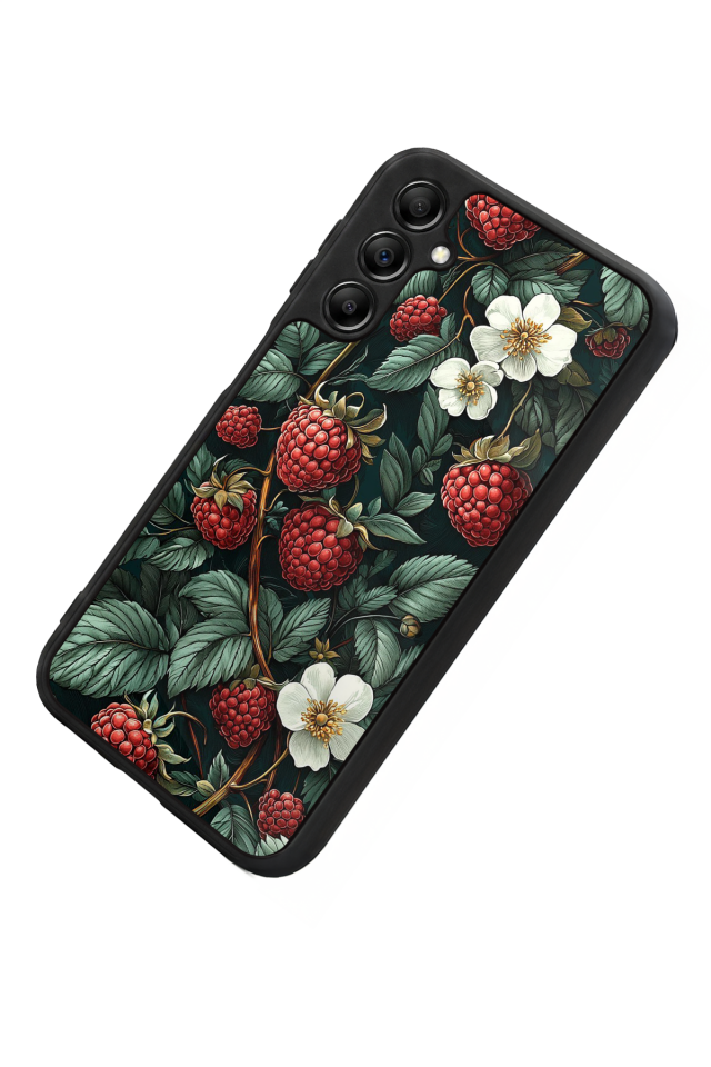 Samsung Galaxy A14 Uyumlu Botanik Tasarımlı Glossy Premium Kılıf