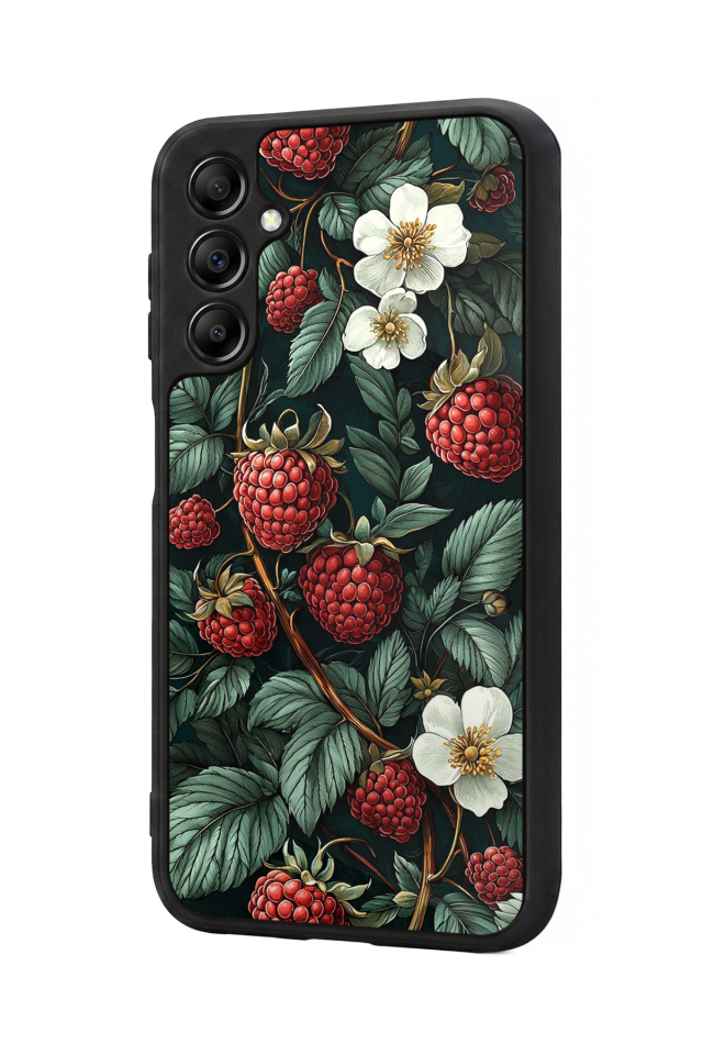 Samsung Galaxy A14 Uyumlu Botanik Tasarımlı Glossy Premium Kılıf