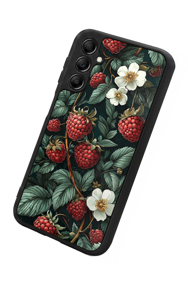 Samsung Galaxy A14 Uyumlu Botanik Tasarımlı Glossy Premium Kılıf