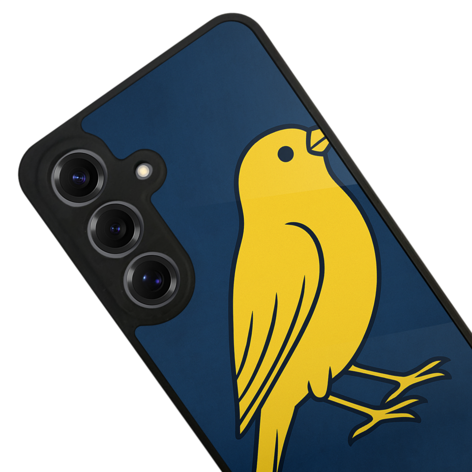 Samsung Galaxy S25 Uyumlu Fenerbahce Tasarımlı Glossy Premium Kılıf