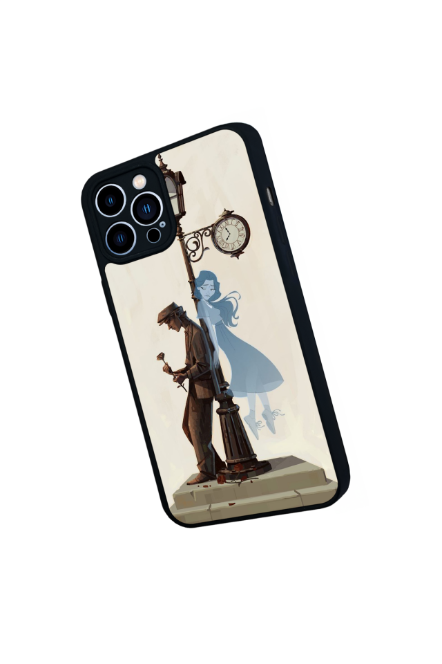 iPhone 13 Pro Max Uyumlu  Kalp Love Tasarımlı Glossy Premium Kılıf
