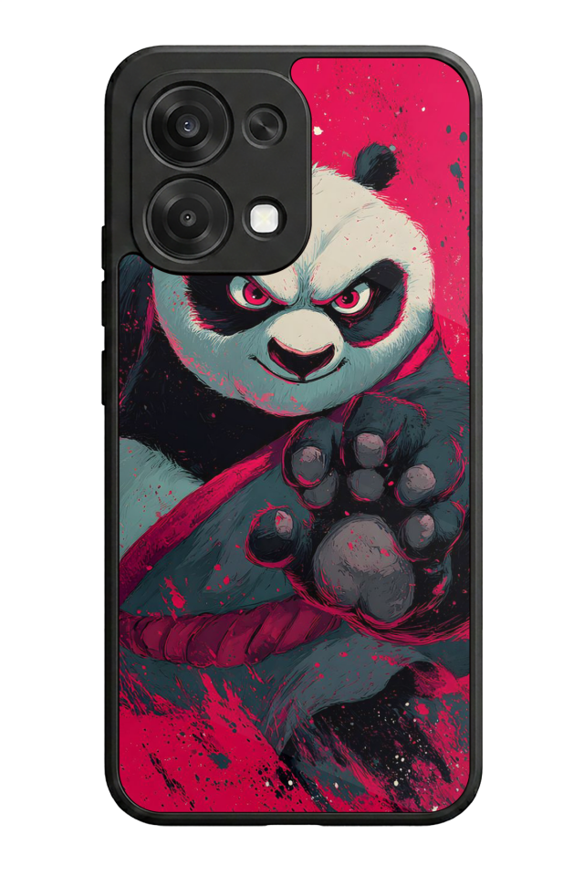 Oppo A6 Pro Uyumlu Kung Fu Panda Tasarımlı Glossy Premium Kılıf