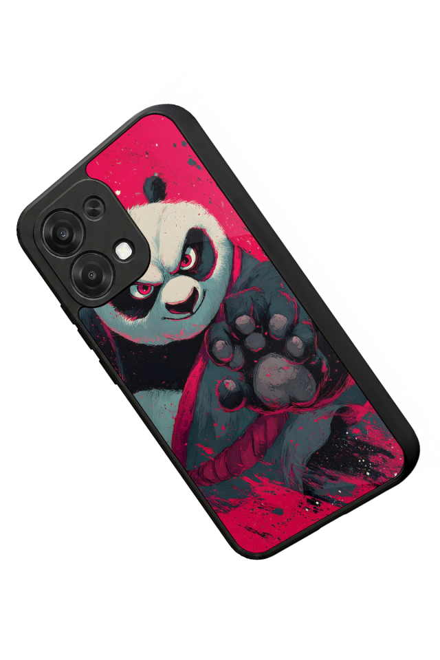 Oppo A6 Pro Uyumlu Kung Fu Panda Tasarımlı Glossy Premium Kılıf