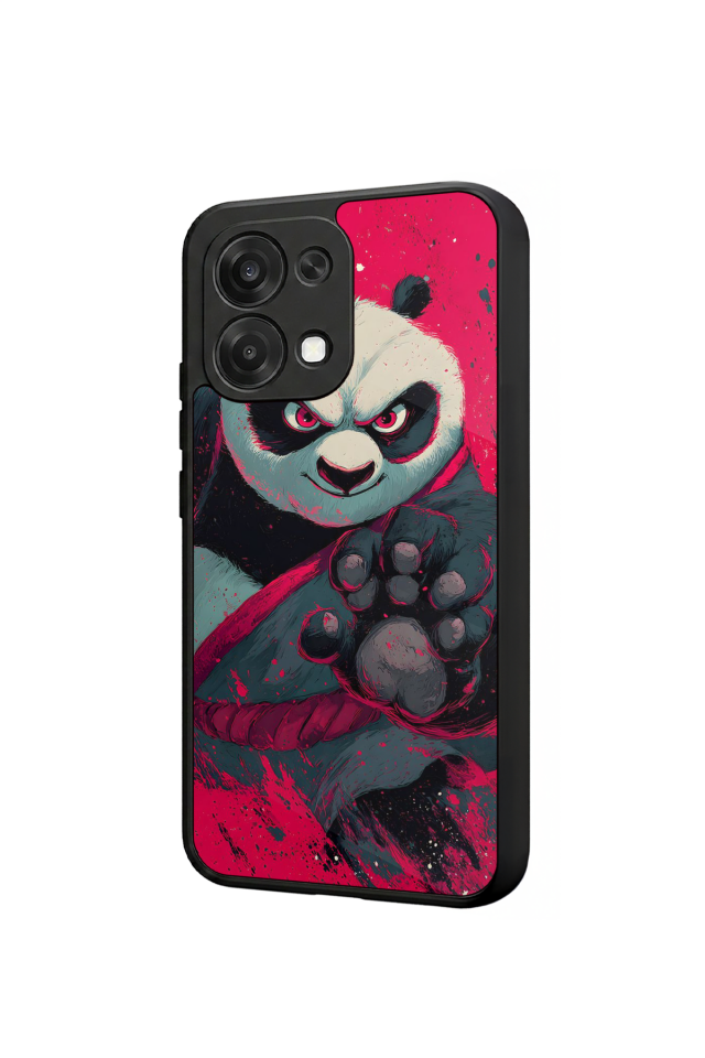Oppo A6 Pro Uyumlu Kung Fu Panda Tasarımlı Glossy Premium Kılıf