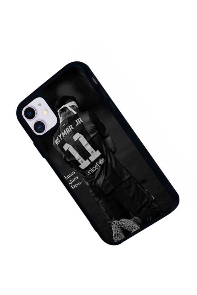 iPhone 11 Uyumlu Neymar Tasarımlı Glossy Premium Kılıf