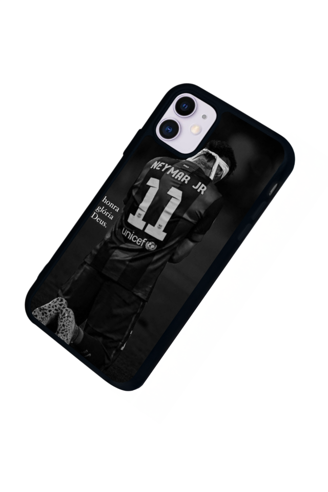 iPhone 11 Uyumlu Neymar Tasarımlı Glossy Premium Kılıf