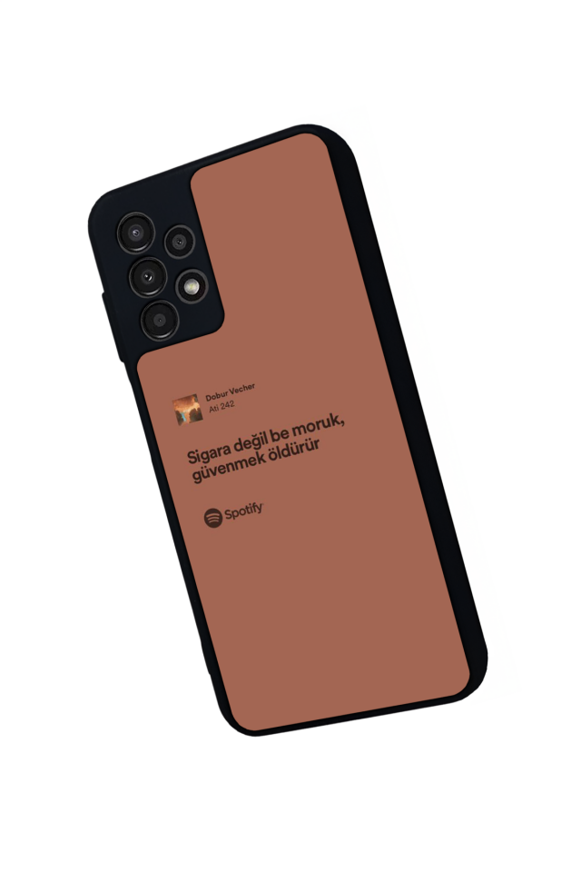 Samsung Galaxy A23 Uyumlu Sarki Sozleri Tasarımlı Glossy Premium Kılıf