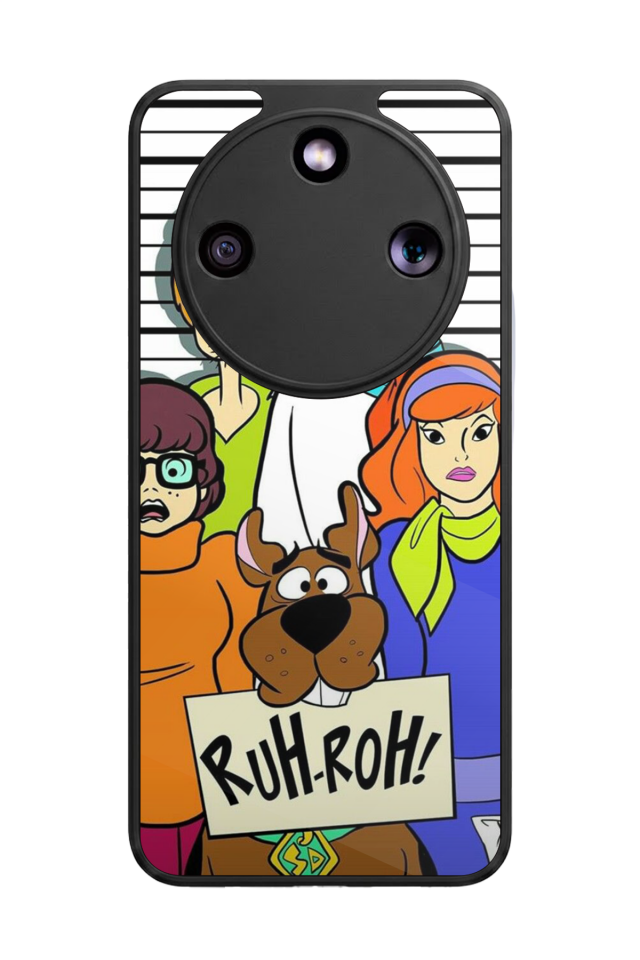 Honor Magic 8 Lite Uyumlu Scooby Doo Tasarımlı Glossy Premium Kılıf