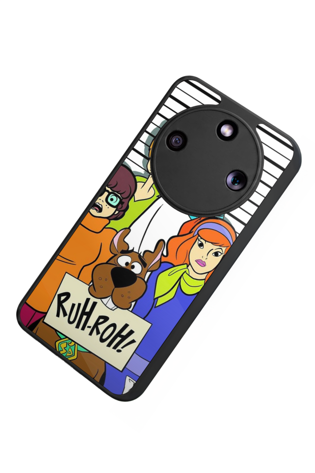 Honor Magic 8 Lite Uyumlu Scooby Doo Tasarımlı Glossy Premium Kılıf