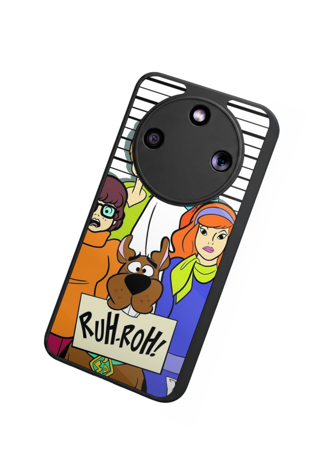 Honor Magic 8 Lite Uyumlu Scooby Doo Tasarımlı Glossy Premium Kılıf