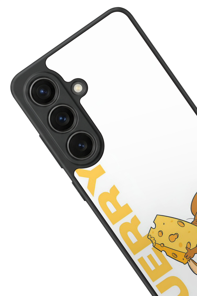 Samsung Galaxy S26 Uyumlu Tom And Jerry Tasarımlı Glossy Premium Kılıf