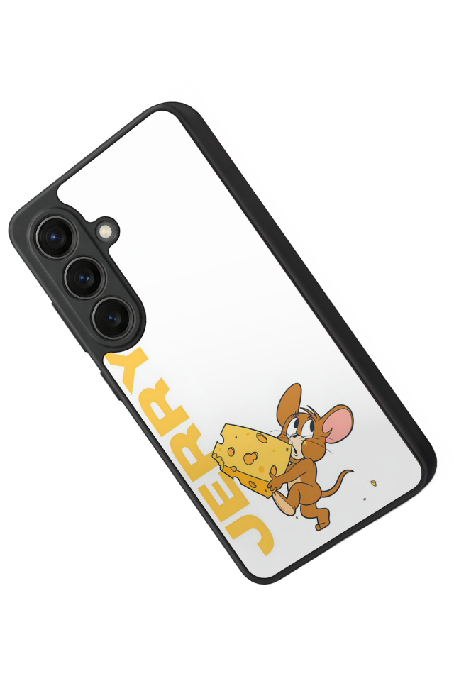 Samsung Galaxy S26 Uyumlu Tom And Jerry Tasarımlı Glossy Premium Kılıf