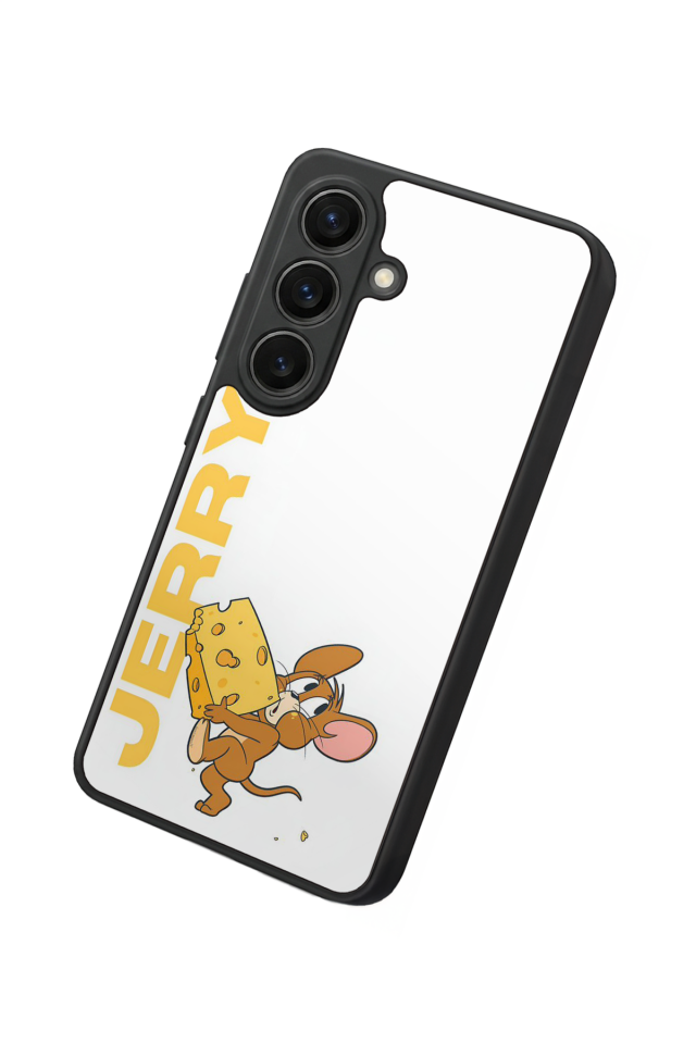 Samsung Galaxy S26 Uyumlu Tom And Jerry Tasarımlı Glossy Premium Kılıf