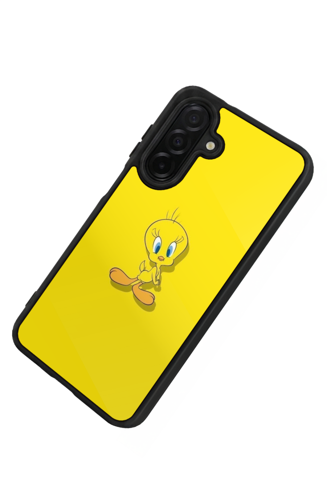 Samsung Galaxy A36 Uyumlu Tweety Tasarımlı Glossy Premium Kılıf
