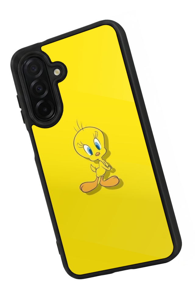 Samsung Galaxy A36 Uyumlu Tweety Tasarımlı Glossy Premium Kılıf
