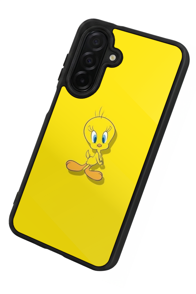 Samsung Galaxy A36 Uyumlu Tweety Tasarımlı Glossy Premium Kılıf