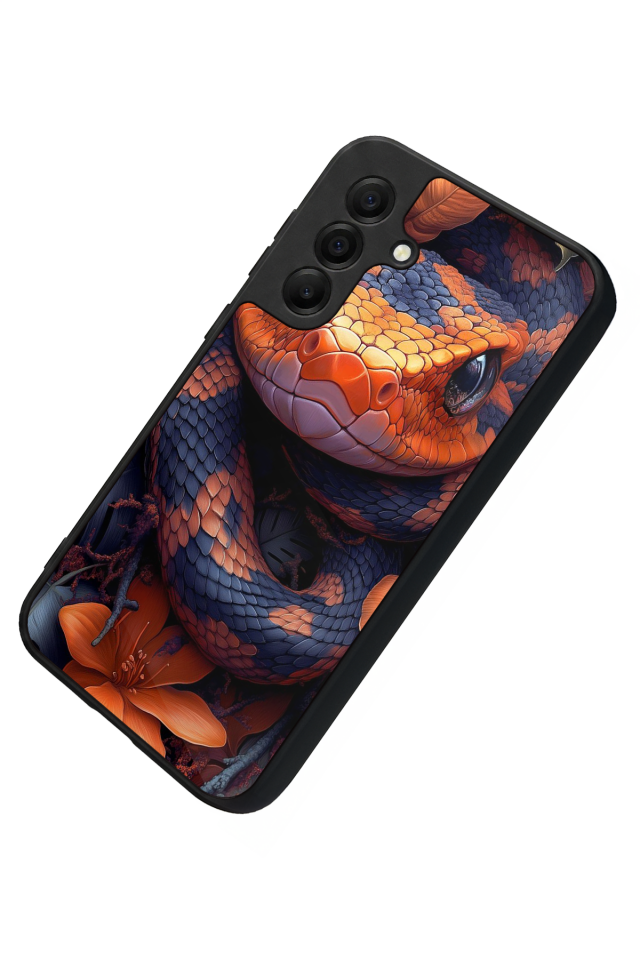 Samsung Galaxy A17 Uyumlu Yılan Tasarımlı Glossy Premium Kılıf