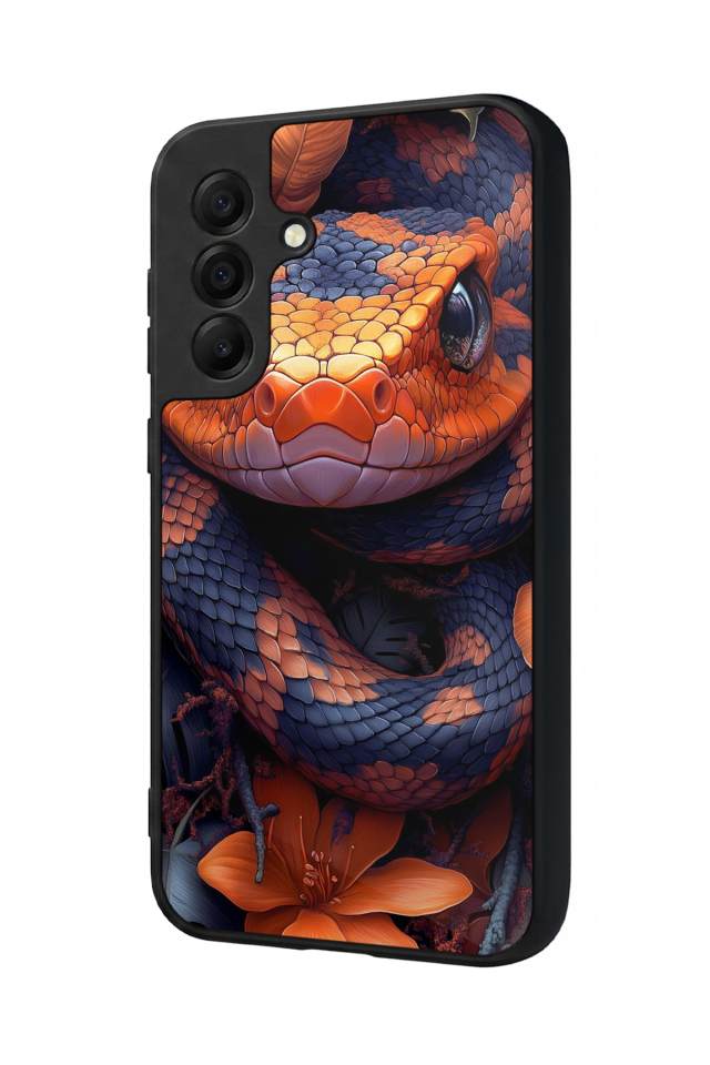 Samsung Galaxy A17 Uyumlu Yılan Tasarımlı Glossy Premium Kılıf